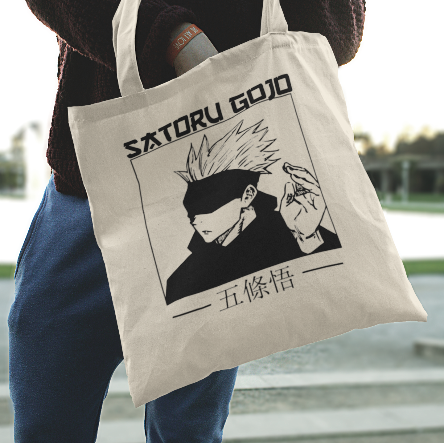 SATURO GOJO Tote Bag - Tote Nama