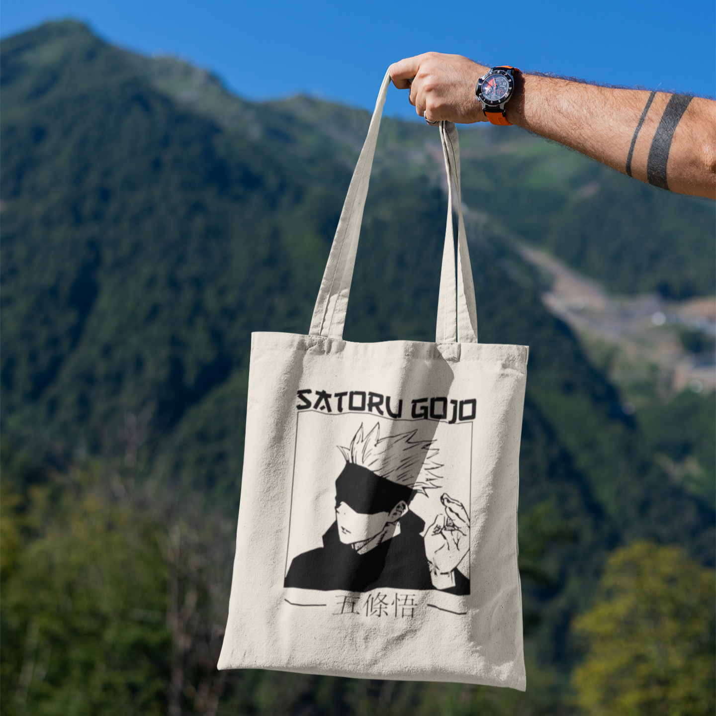 SATURO GOJO Tote Bag - Tote Nama